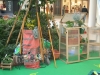 panneaux et objets de l'exposition "le potager est un jardin"