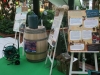 panneaux et objets de l'exposition "le potager est un jardin"